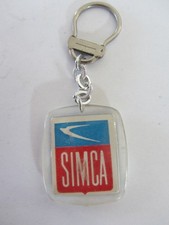 Porte clef plastique  "SIMCA"