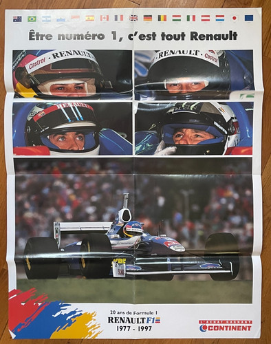 Poster geant renault - -,