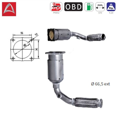 Catalyseur pour citroën - pour,