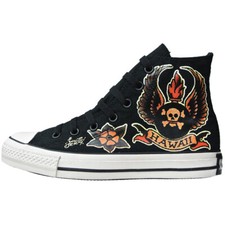 Converse Chucks 37,5 5 Noir Black ALL STAR Édition Limitée Sailor Jerry Hawai
