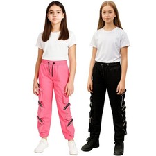 Enfants Filles Cargo Pantalon