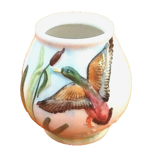 Petit vase céramique décor