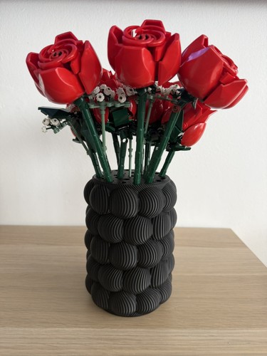 Vase idéal fleurs lego avec - vase,