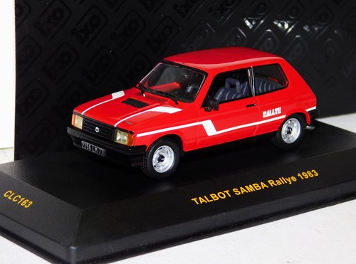 Talbot samba rallye red 1983 - rallye,