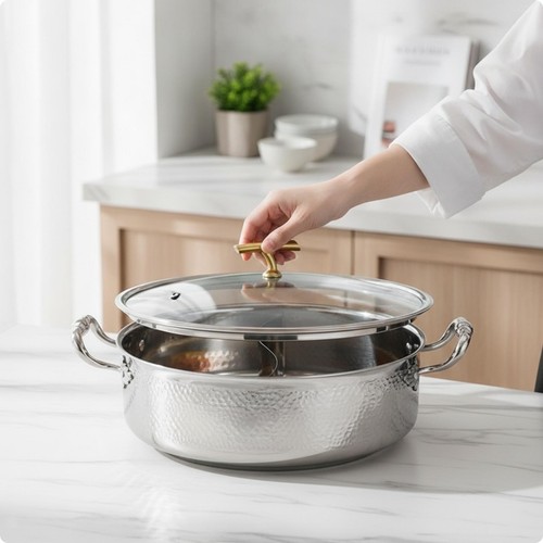 Marmite fondue chinoise - fondue,