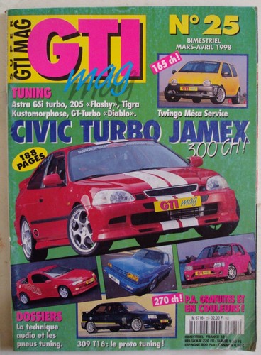 Revue automobile super gti - revue,