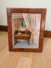 diorama Francais - Vitrine Miniature - Decoration Murale.