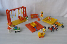 #Playmobil Vintage# Aire de jeu - Jeux d'enfants, bac à sable, balancelle...