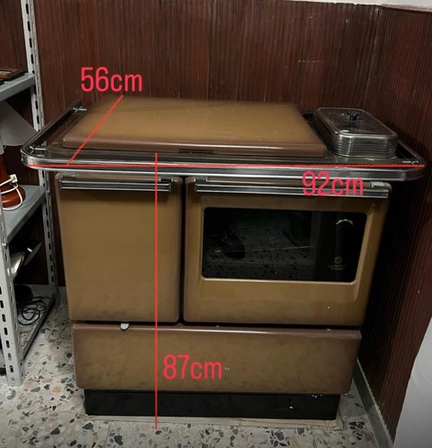 Cuisinière bois avec four - bois,