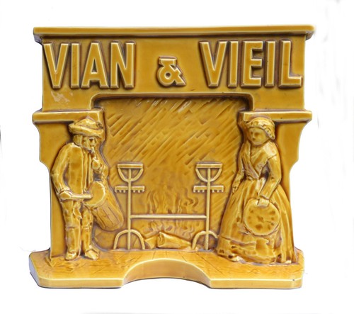 Plaque publicitaire vian - publicitaire, &
