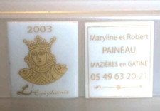 Feve 2003 - PERSO - CARTE DE VOEUX PAINEAU MAZIERES EN GATINE