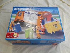  PLAYMOBIL 4418 CAMION DES EBOUEURS ETAT NEUF
