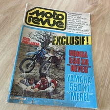 Magazine Moto revue 1982 N°