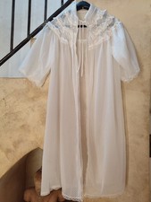 Peignoir Broderie Dentelle