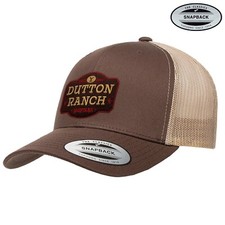 Licence Officielle Yellowstone Dutton Ranch Premium Casquette Camionneur