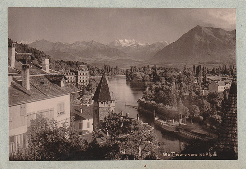 Rare photo thoune - thoune, thun