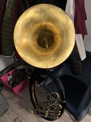 Sousaphone used - sousaphone,