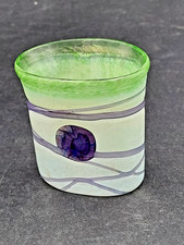 VASE miniature  artisanat suédois  KOSTA BODA  col/ Bertil VALLIEN signé H6cm