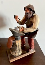 SCENE DE SANTON PROVENÇAL - LE FERRONIER  POUR CRECHE  DE NOEL / COLLECTION