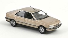 PEUGEOT 405 Berline SRi 1991 Beige Mayfair Mét Voiture de Collection NOREV 1/43