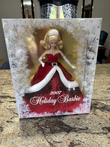 2007 holiday barbie - holiday,