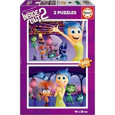 Puzzle - Disney - Vice-versa 2 - Enfant dès 6 ans - 2 x 100 pièces - 40x28cm - E