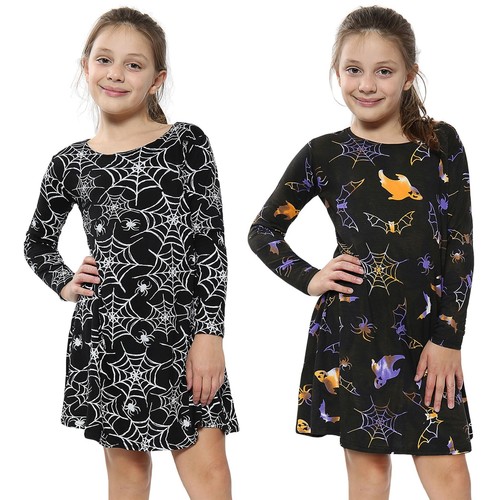 Enfants filles swing robe - filles,