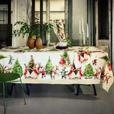 TAG HOUSE Nappe de Noël en coton Party impression numérique