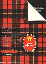 PUBLICITE ADVERTISING 034 1967 VENILIA adhésif prêt à poser