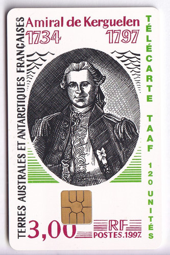 Taaf telecarte phonecard - taaf,