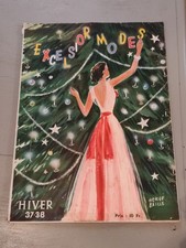 magazine EXCELSIOR MODES N°34  HIVER 1937-38 dessin de BAILLE, BENIGNI, WECLA..