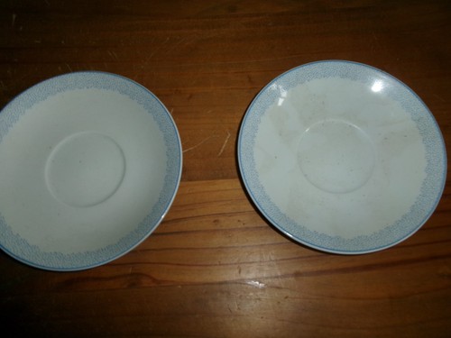 Soucoupes porcelaine de - 2,