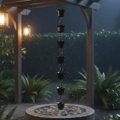 Chaîne pluie décoratif et - pluie,