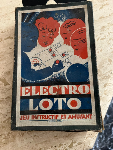 Electro loto ancien - loto, jeu