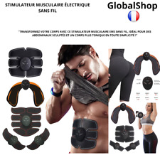 Stimulateur Musculaire EMS Sans Fil Packs Abdominaux - Fitness et Minceur