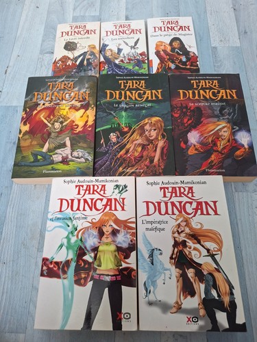 Lot livres tara duncan - 8,