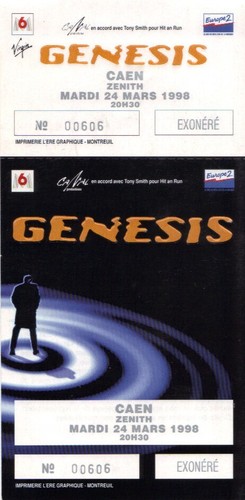 Ticket billet unused stub - ticket,