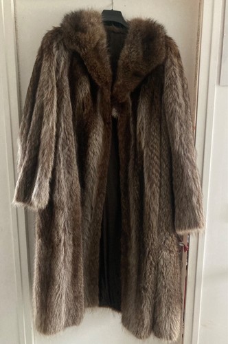 Manteau fourrure en - manteau, de