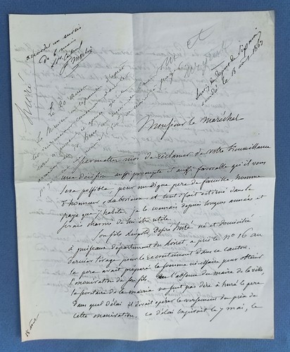 Lettre autographe pierre - lettre,