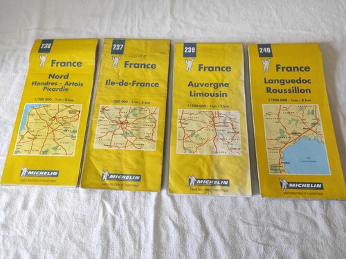 Cartes routières michelin - cartes,