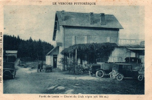 Cpa forêt de - cpa, 26
