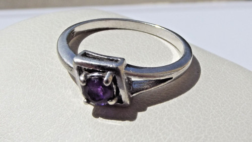 Bague argent 925 gemme - 925,
