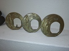 Ancien cadre photo rond en