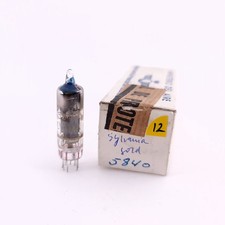 1 x 5840 TUBE EN OR SYLVANIE