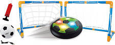 , Aerofoot, Disque De Foot Aéroglisseur, 2 Buts, Pompe Et Ballon Gonflable Inclu