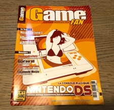 GAME FAN 7 magazine - Nintendo DS, RPG, arcade, rétro, MGS 3, mario 64, DQ...