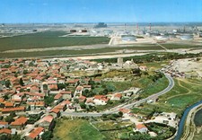 Carte FOS SUR MER La Porte du Grand Delta Vue générale Raffinerie ESSO