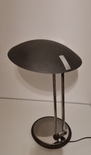 Lampe "Soucoupe" de Bureau Design Pivotante En Chrome Métal Laqué des année 1960