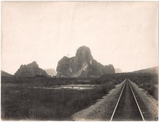Indochine.Voie Ferrée au Mine