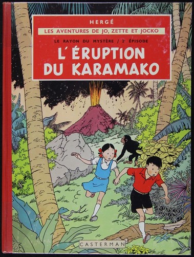 Hergé zette l - et,